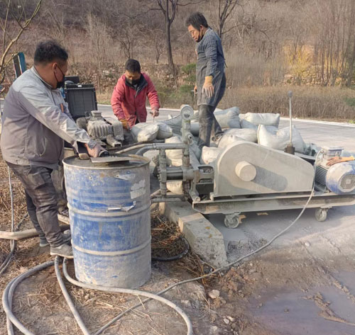 潮阳路面下沉注浆